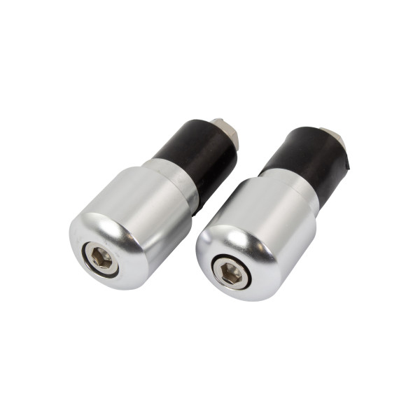 bike it Bike it chrome 18mm slim bar end weights